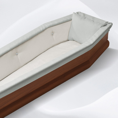Creta bicolore imbottitura funebre Beccegato srl