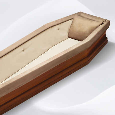 Elisabetta bicolore imbottitura funebre Beccegato