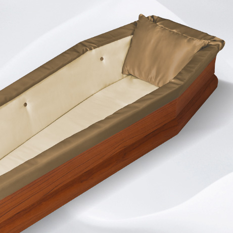 Gemma Bicolore imbottitura funebre cartone Beccegato srl